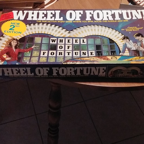 pressman Other - 1985 Wheel Of fortune board game